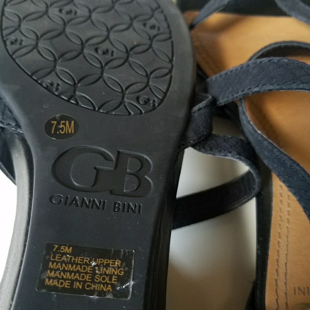 🖤🏖Gianni Bini Gladiator Sandals🖤🏖 - Picture 6 of 6